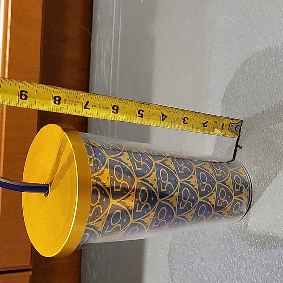 NWT: Walt Disney World 50th Anniversary Tumbler with Straw - Picture 10 of 11